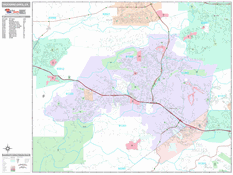 Thousand Oaks Digital Map Premium Style